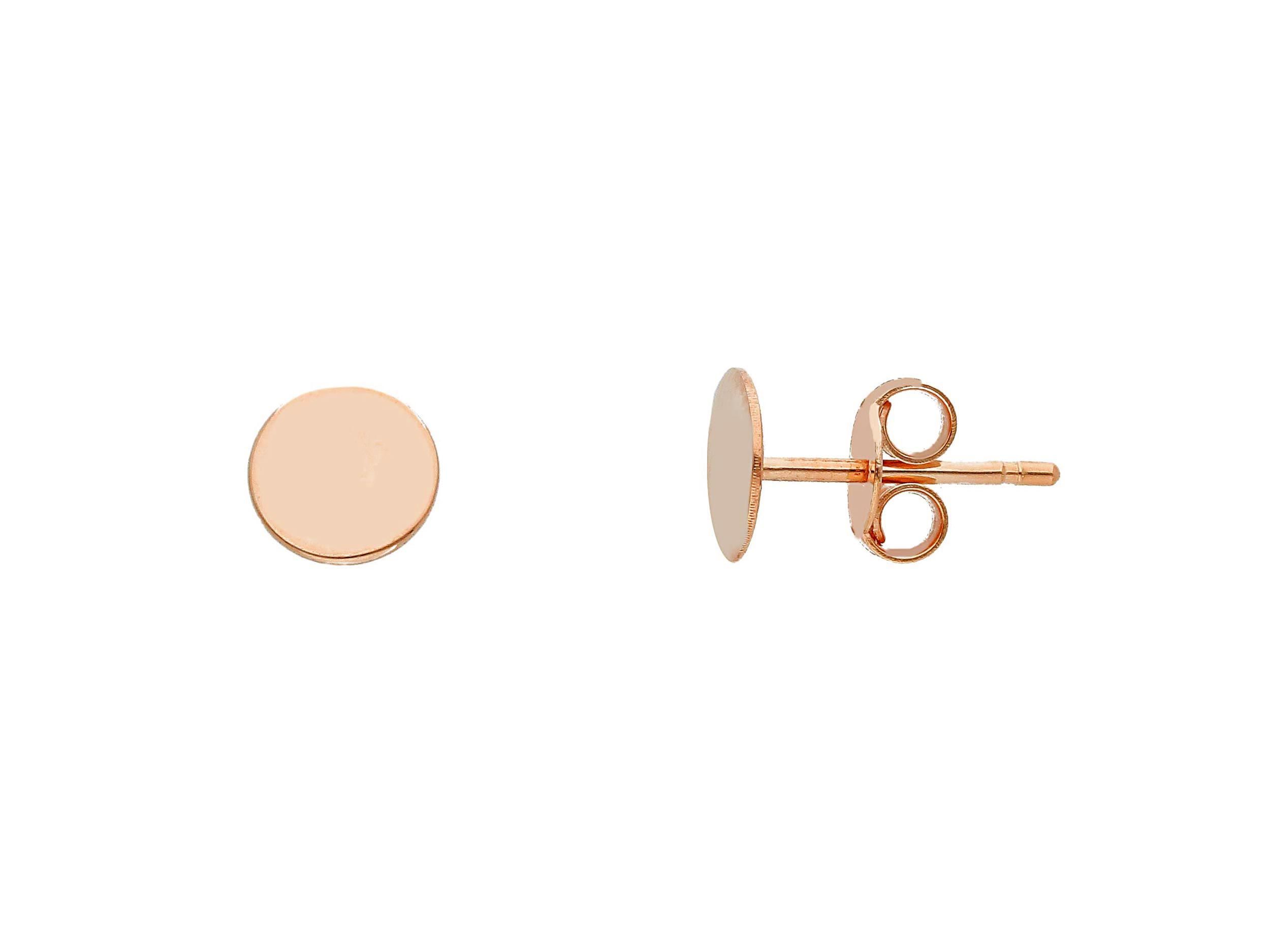 Rose gold earrings 9k  (code S248718)